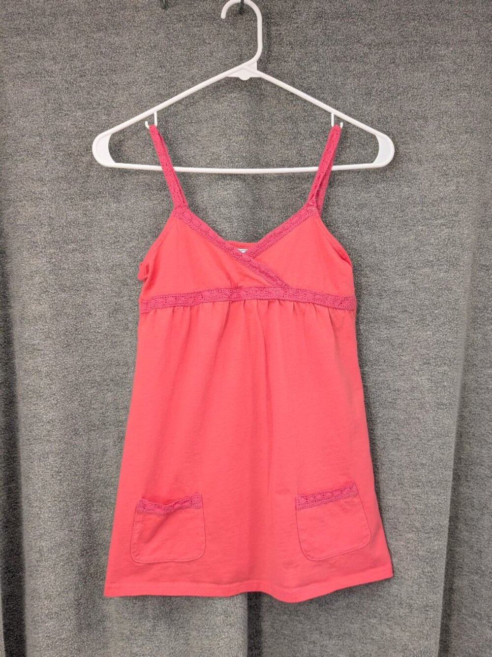 New! Girls Large Greendog Pink Summer Top